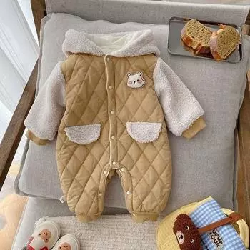 Венецианский трехмерный мини-мишка с матовым космическим костюмом, размер 80, лучшая детская одежда в Корее