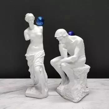 Венера Абстрактная Скульптура Мыслитель Персонаж Художественное произведение Офис продаж Отель Клуб Модель Входная комната Скульптура