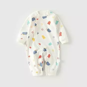 Venese Baby Full Snap с милым узором, длинный размер, нет. 59, лучшая детская одежда в Корее