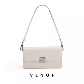 VENOF 2023 Новая женская роскошная брендовая кожаная модельерская сумка на плечо, классический кошелек, квадратная сумка