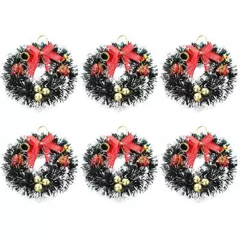 Венок из свечей Рождественский венок Венок на рождественскую елку Гирлянда из свечей