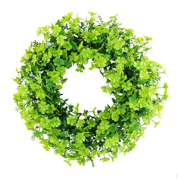 Венок ко Дню Святого Патрика, входная дверь, четыре листа, украшение ко Дню Святого Патрика для свадьбы