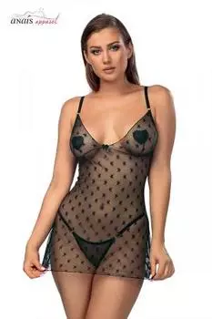 Венская куколка - Анаис в нижнем белье L/XL чёрный