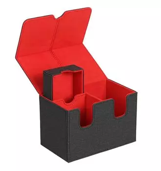 Venssu Deck Trading Card Storage Dice Dame Can 200 может использоваться для различных карт, совместимых с чехлами, чехлами, коробками, держателями, держателями, магнитами,