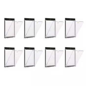 Venssu Magnetic Loader Магнитный чехол для карточек Держатель магнита для карточек Чехол для коллекционных карточек с защитной пломбой Защита от ультрафиолета One Touch Blue (8 шт.)