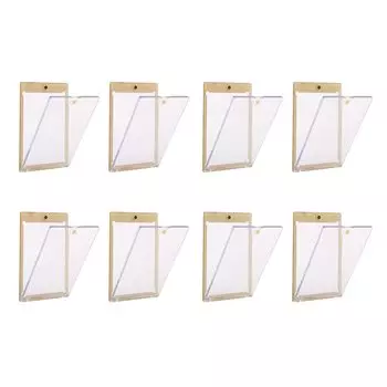 Venssu Magnetic Loader Магнитный чехол для карточек Держатель магнита для карточек Чехол для коллекционных карточек с защитной пломбой Защита от ультрафиолета One Touch Blue (8 шт.) золотой