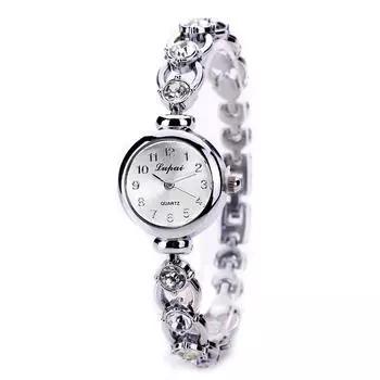 Vente chau Mo Femmes Montres Женский браслет Montre Watch One Size серебряный