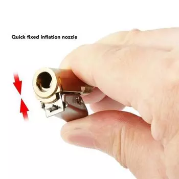 Вентиль для шин 8 мм, адаптер для автомобильных аксессуаров, медный зажим