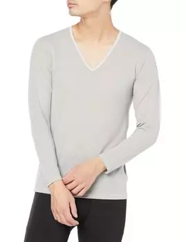 Вентилируемое нижнее белье DRYNAMIC THROUGH V с длинным рукавом DRYNAMIC THROUGH V LS M SILVER M [Millet] Мужское серебряный