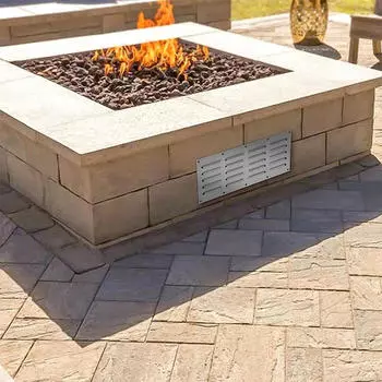 Вентиляционная панель из нержавеющей стали, вентиляционная крышка, простая в сборке вентиляционная решетка для гриля-барбекю для улицы