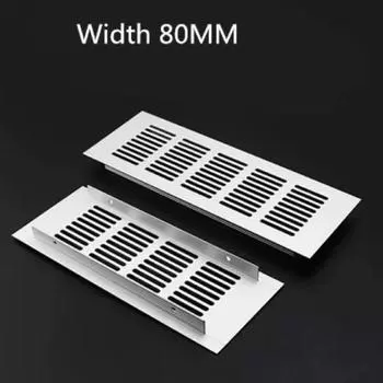 Вентиляционные отверстия из перфорированного листового алюминия, вентиляционная решетка, крышка для вентиляции, для шкафа, кондиционера, домашнего декора length 150MM