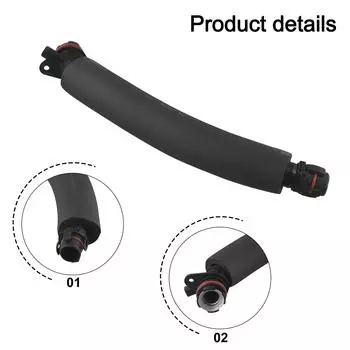 Вентиляционный шланг для BMW для 1/2/3/4 SERIES 11127599753 Вентиляционная выпускная труба для головки блока цилиндров ABS Enginee выпускная труба замена CHINA