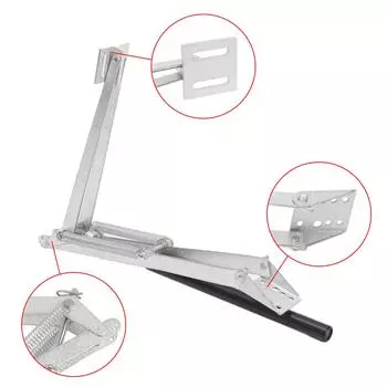 Вентиляция теплицы садовый инструмент автоматический солнечный теплочувствительный вентиляционный открыватель окна двойной пружинный алюминий серебряный