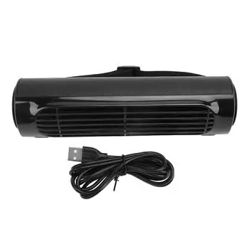 Вентилятор для автомобильного сиденья, 9000 об/мин, бесшумный, 3 скорости, питание от USB, повышенная безопасность, портативный вентилятор охлаждения заднего сиденья