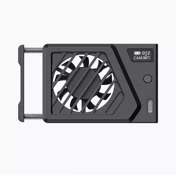 Вентилятор для охлаждения камеры из алюминиевого сплава с зарядным кабелем для Sony/Canon/FUJIFILM/Nikon
