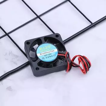 Вентилятор охлаждения 3D-принтера Mute 4010 5 В 12 В 24 В 4 см Видеорегистратор 2-контактный 2-проводной радиатор Мини-вентилятор охлаждения Очиститель Вентилятор