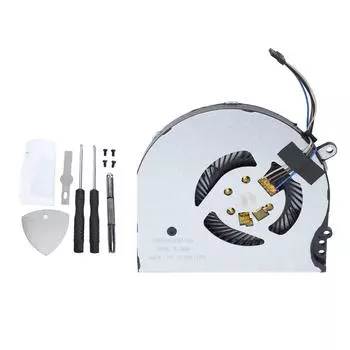 Вентилятор охлаждения процессора ноутбука из алюминиевого сплава сменный вентилятор охлаждения процессора с ремонтным комплектом для Pavilion 15CC