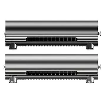 Вентилятор охлаждения сиденья автомобиля Кондиционер в машине Подушка для сиденья автомобиля Вентилятор USB Вентилятор для грузовика Автомобильный охладитель с тремя скоростями Регулируемый для внедорожника, автофургона чёрный