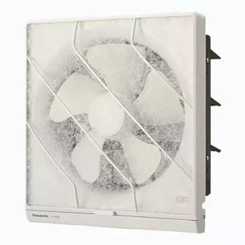 Вентилятор Panasonic с фильтром, вытяжкой, дистанционным управлением, электрическими жалюзи, ширина 356 x глубина 151 x высота 386 мм FY-25EH6