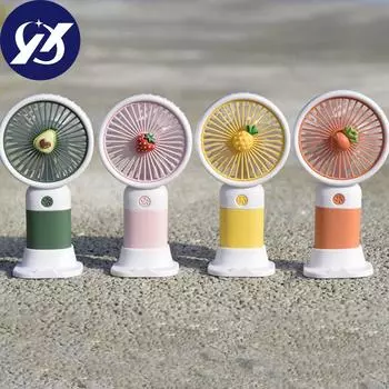 Вентилятор Ручной вентилятор Мини-вентилятор Портативный вентилятор USB-вентилятор для хранения данных Розовый маленький размер зелёный