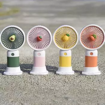 Вентилятор Ручной вентилятор Мини-вентилятор Портативный вентилятор USB-вентилятор для хранения данных Розовый маленький размер жёлтый