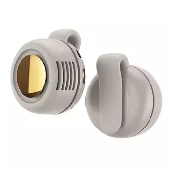 Вентилятор с поясным зажимом Портативный персональный вентилятор Под рубашку для охлаждения рук Дизайн белый