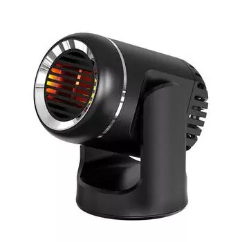 Вентилятор ветрового стекла Эффективная очистка воздуха двойного назначения чёрный