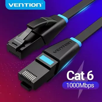 Vention Ethernet-кабель Cat6 Lan-кабель UTP CAT 6 RJ 45 Сетевой кабель 1 м 2 м 3 м 5 м Патч-корд для маршрутизатора ноутбука Сетевой кабель RJ45