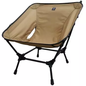 VENTLAX 2WAY Кресло для костра Wide TC Огнестойкий поликоттон Устойчивый к искрам Переключаемый низкий стул Grand Chair Высокий/низкий (Койот Тан)