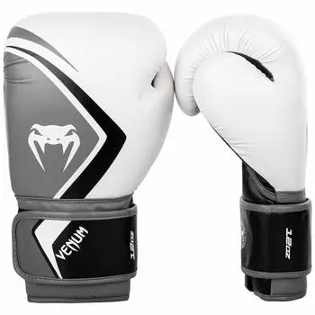 VENUM Boxing Gloves Contender Contender 2.0 2.0 (White/Gray/Black, 14oz)