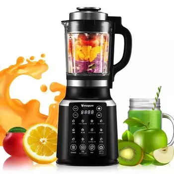 Venuspure Подогрев соевого молока Большой 14 типов предустановленных режимов приготовления Нагрев и изоляция Может измельчать соевое молоко Идеально подходит для приготовления детского миксера Можно использовать с