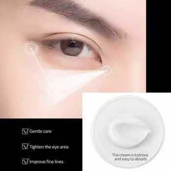 VENZEN мужской дневной и ночной крем для глаз против морщин, укрепляющий, удаляющий темные круги, питательный, увлажняющий, уход за глазами