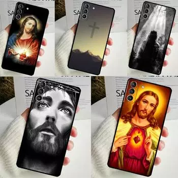 Вера христианский религиозный Иисус чехол для Samsung Galaxy S24 S23 Ultra S22 S20 FE S21 FE Note 10 20 S8 S9 S10 Plus чехол Galaxy S8 Plus