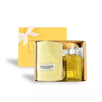 Verbena Refresh Gift Gel Cool Body Gift Подарок на день рождения Подарок для женщин и мужчин Популярный Прощальный белый день L OCCITANE (Душ + Простыня)