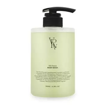 Verbuix Parfum Konjac Scrub Body Wash 500 мл x 1, Hill Forest