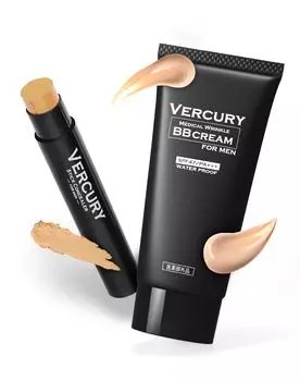 Vercury bb крем консилер набор основа под макияж солнцезащитный крем мужской