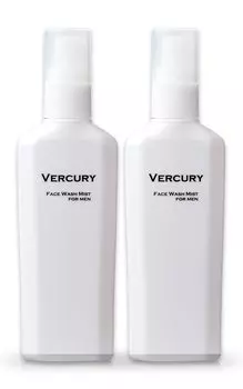 VERCURY Vercury Mist Face Wash 100 мл 2 флакона Примерно 2 поры грубые мужские месяцы [Средство для умывания лица, черные точки, уход, кожа, блеск, липкость,