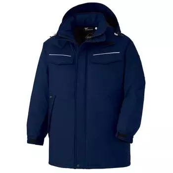 Verdexel Cold Weather Clothing 3D Water VE1087 Navy LL [Midori Anzen] Пальто, унисекс, антистатическое, режущее, водонепроницаемое, отталкивающее, верх, тёмно-синий