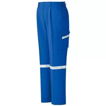 Verdexel Work Cargo High Easy Full Leg Royal 3L [Midori Anzen] Одежда, Брюки, Унисекс, Видимость, Антистатический, Гибкий, Открывающийся, Эластичный, VES543C, королевский синий