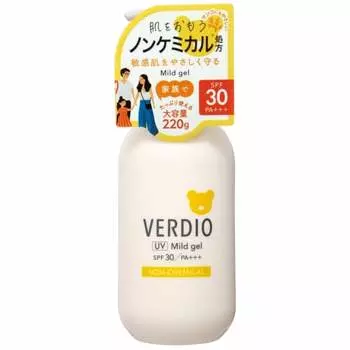 Verdio Mentum 30 sun protection factor Verdio UV mild gel N220g