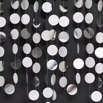 Вереница из 4-метровых круглых деталей для украшения фона вечеринки по поднятию флага 400cm/157.48in