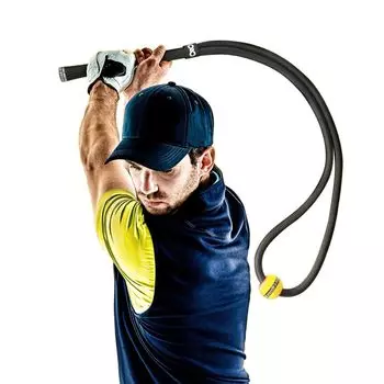 Веревка для гольфа Flying Distance Rope Golf Grip Обучение замаху Magic Rope для увеличения дальности полета Веревка для гольфа Flying Distance Tresion Оригинальный продукт напрямую