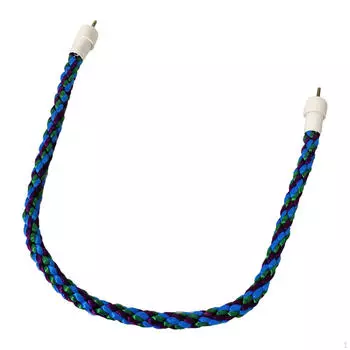 Веревка для лазанья по птичьему канату для фитнеса и веселья птиц 80cm