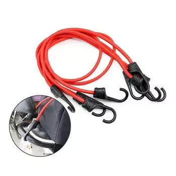 Веревка для велосипедного крючка, эластичная багажная веревка, ремень для крепления мотоцикла, эластичный усиленный ремень для крепления 30cm чёрный