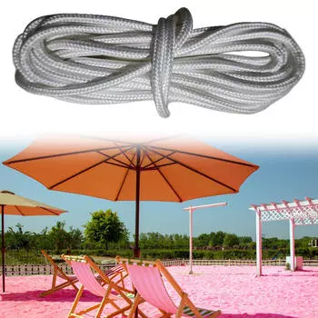 Веревка для зонтика на патио, прочная сменная веревка для пляжа
