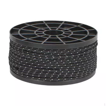 Веревка-растяжка для палаток и кемпингового снаряжения чёрный