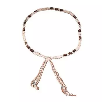 Веревка, ручная работа, тонкие ремни своими руками, женская поясная цепочка, плетеный пояс с кисточками, поясная веревка в этническом стиле C