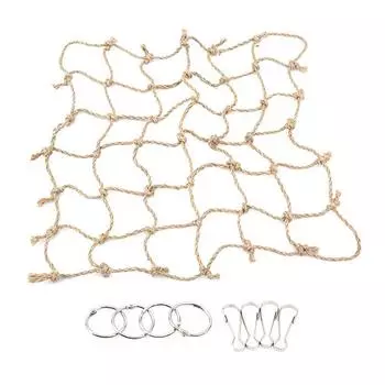 Веревочная сетка для домашних животных, попугай, птица, жевательная игра, скалолазание, жевательные игрушки, качели, гамак, игрушка, товары для домашних животных и птиц One size