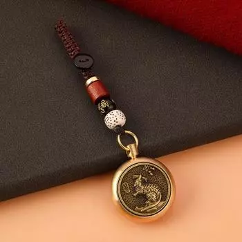 Веревочные подвески ювелирные изделия ручной работы латунный брелок для ключей для девушки брелок для ключей автомобильный брелок в китайском стиле mouse