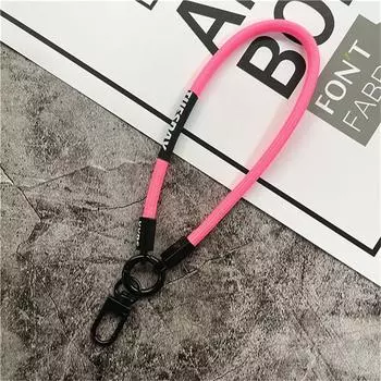 Веревочный брелок-ремешок с карабином-лобстером, ремешок для телефона, браслет для мобильного телефона, цепочка для телефона, ремешок